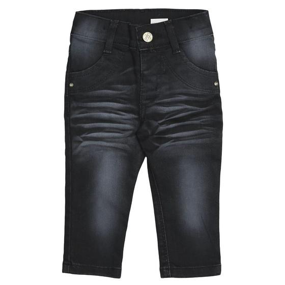 Imagem de Calça Look Jeans Skinny Black - UNICA - P