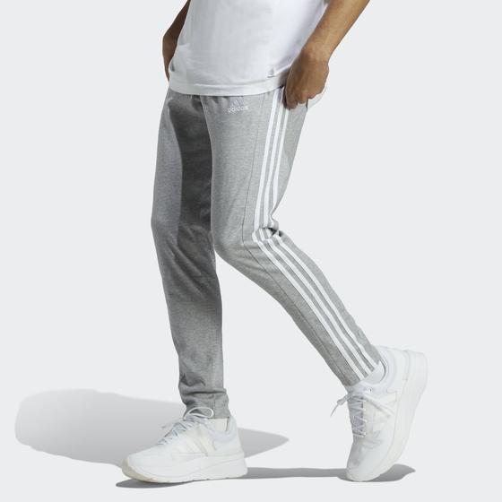 Imagem de Calça Malha Afunilada Barra Aberta Essentials 3-Stripes