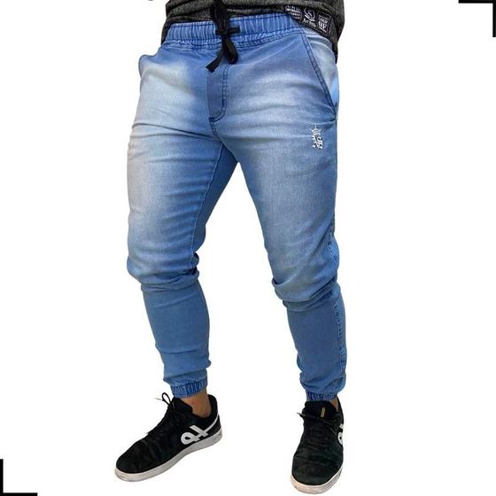 Imagem de Calça Masculina CORES VARIADAS Jogger Jeans Sarja VISIONARY