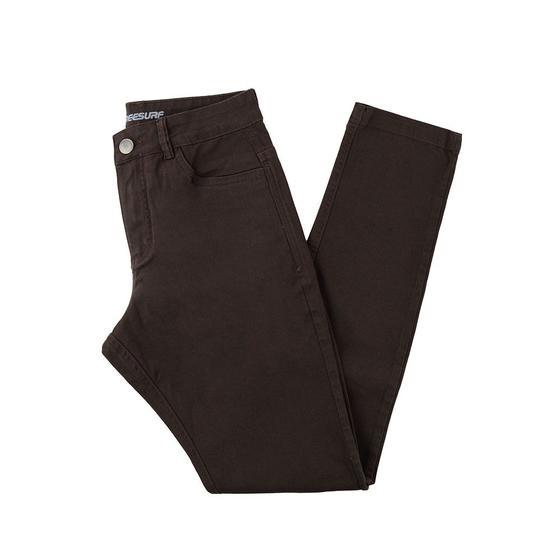 Imagem de Calça Masculina Freesurf Sarja Five Slim Marrom - 110802