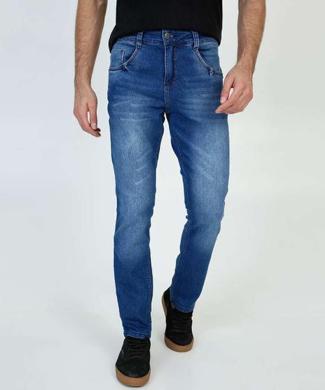 Calça Masculina Jeans Skinny Bolsos Biotipo - Calças Jeans Masculina ...