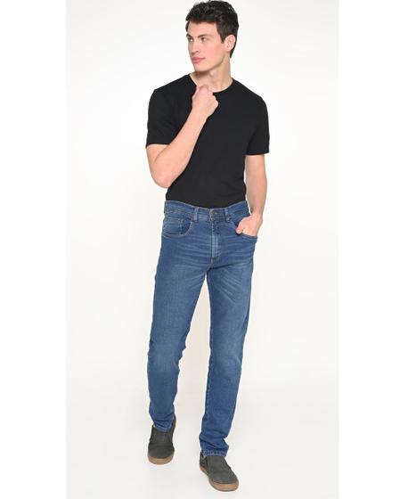 Imagem de Calça Masculina Jeans Slim Five Pocket Super Destroyed Razon Jeans