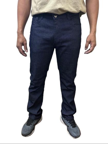 Imagem de Calça Masculina Jeans Stretch Trabalho Uniforme Básica barata