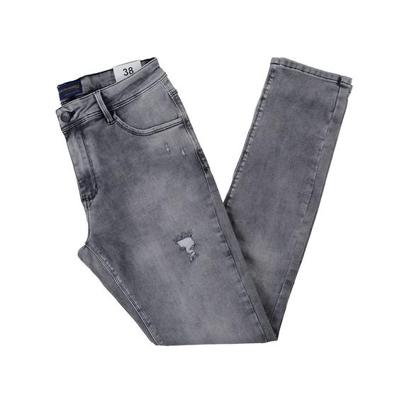 Imagem de Calça Masculina Lado Avesso Jeans Skinny Super Stone - LH13