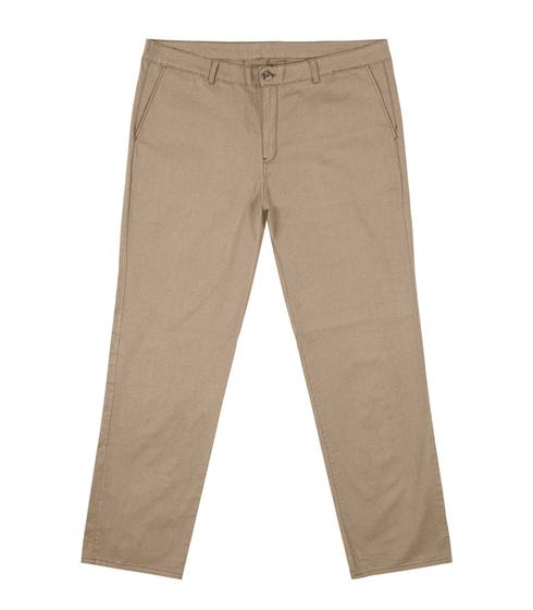 Imagem de Calça Masculina Plus Size Sarja Twill Diametro Marrom