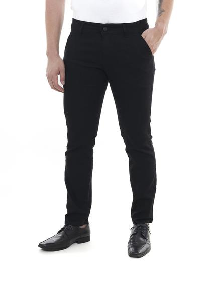 Imagem de Calça Masculina Sarja Esporte Fino Preto