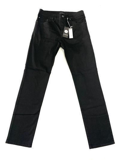 Imagem de Calça masculina sarja preta original pierre cardin 447p064