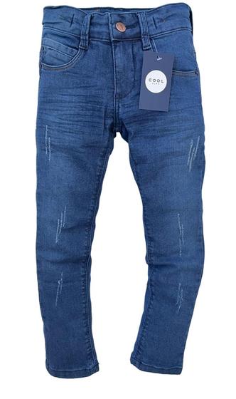 Imagem de Calça masculina skinny jeans infantil menino com lycra 4 6 e 8 anos