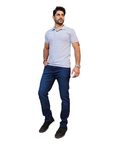 Imagem de Calça Masculina Slim Tradicional Biotipo Jeans