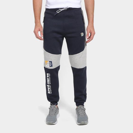 Calça Moletom Ecko Estampada Masculina Menor preço em Calça Moletom Ecko Estampada Masculina