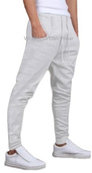 Imagem de Calça moletom masculina skinny slim sport luxo 