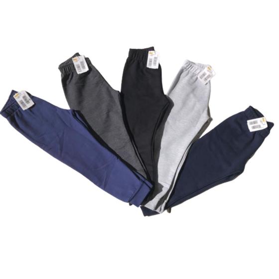 Imagem de Calça Moletom Menino Kyly Flanelada Kit com 2 Unidades