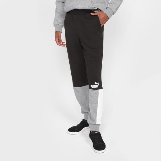 Imagem de Calça Moletom Puma Ess+ Block Masculina