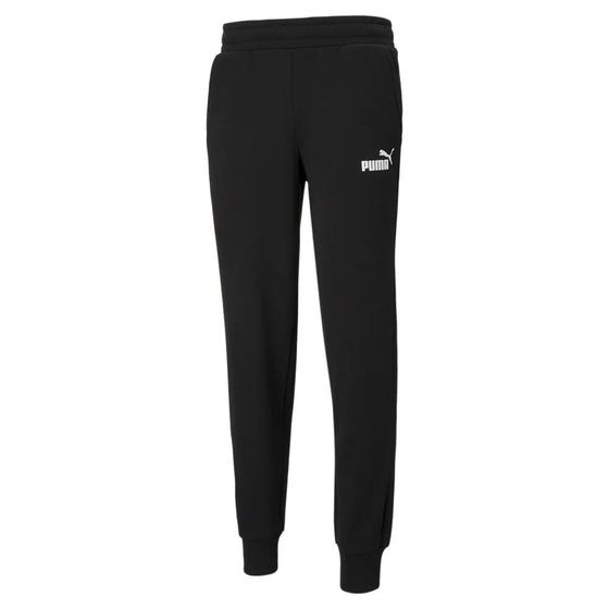 Calça Moletom Puma Essentials Logo Pants Masculino - Preto