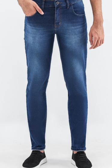 Imagem de Calça Ogochi Concept Slim Jeans Azul Escuro: