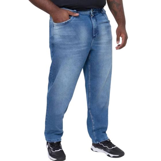 Imagem de Calça Onbongo Jeans Slim Plus Size D798A Azul