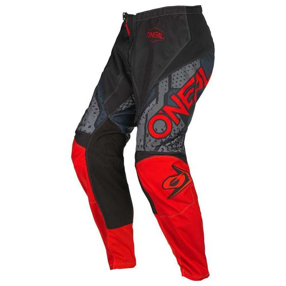 Imagem de Calça Oneal Element Camo Preto/Vermelho - 46 (Br)