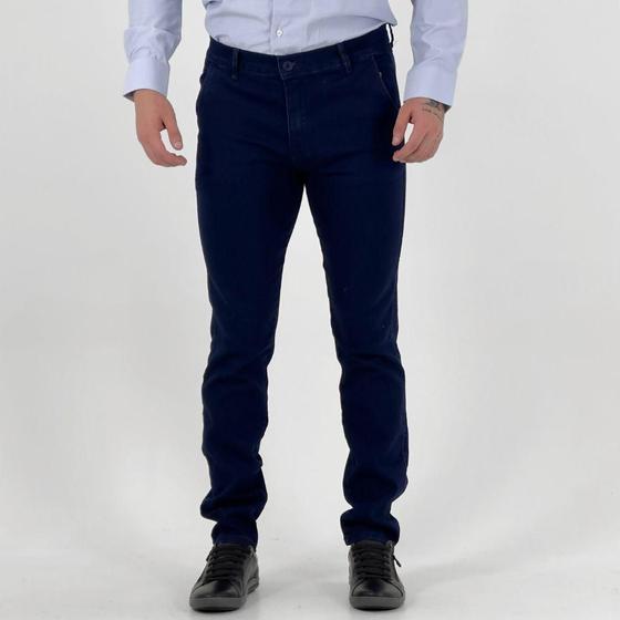 Imagem de Calça Ouzzare Jeans Esporte Fino Slim Masculina