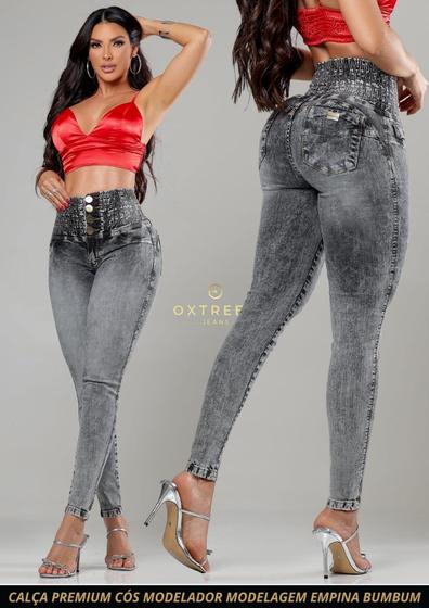 Imagem de Calça Oxtreet Jeans Grafit luxo Original Autentica