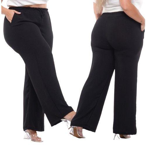 Imagem de Calça Pantalona Plus Size de Duna Bem soltinha - Estilo e Conforto