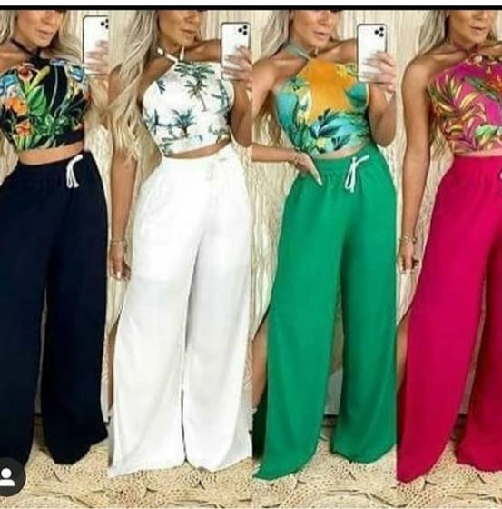 Imagem de Calça Pantalona / Tendência de Verão feminino 