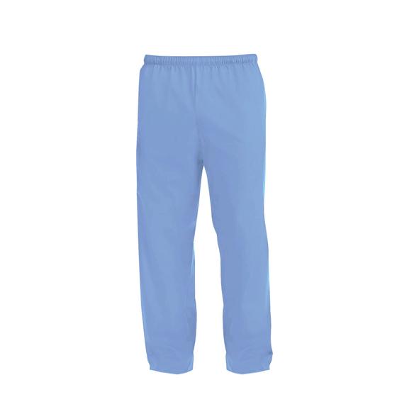 Imagem de Calça Pijama Cirúrgico Oxford Azul Bebê Não Amassa Seca Rápido Artipé