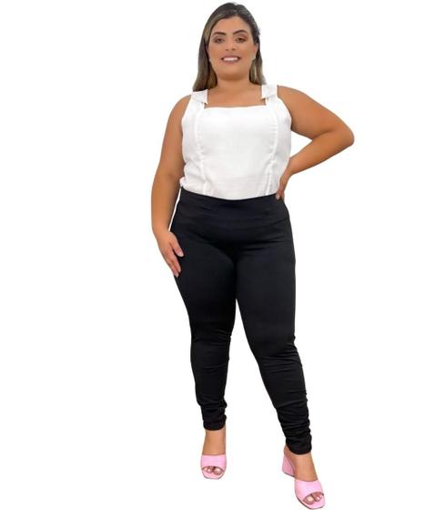 Imagem de Calça Plus Size Legging Suplex Preto