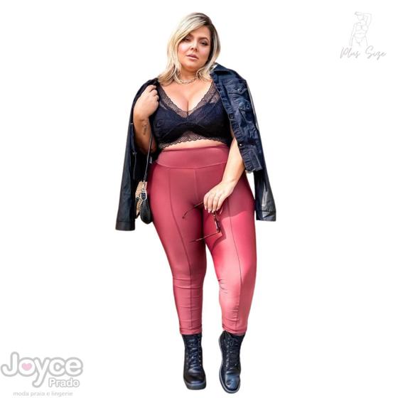 Imagem de Calça Premium Plus Size Power Jersey Anti Celulite Sensuali