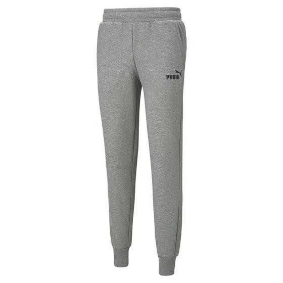 Calça Puma Moletom Essentials Logo Masculina - Cinza Menor preço em Calça Puma Moletom Essentials Logo Masculina - Cinza
