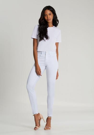 Imagem de Calça Sarja Feminina Skinny Sempre Branco Lunender