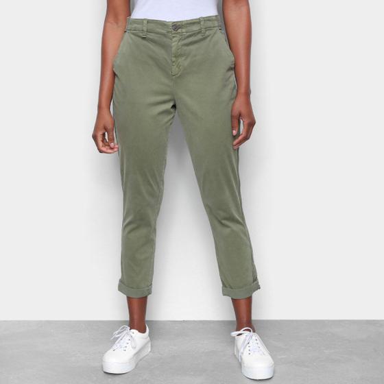Calça Sarja GAP Capri Feminina Menor preço em Calça Sarja GAP Capri Feminina