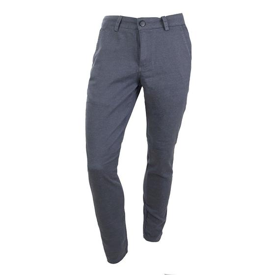 Imagem de Calça Sarja Masculina Hard Denim Slim Cinza - 10077