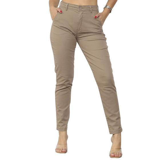 Imagem de Calça Sarja Mom Bolso Faca Feminina RI19 - 77508