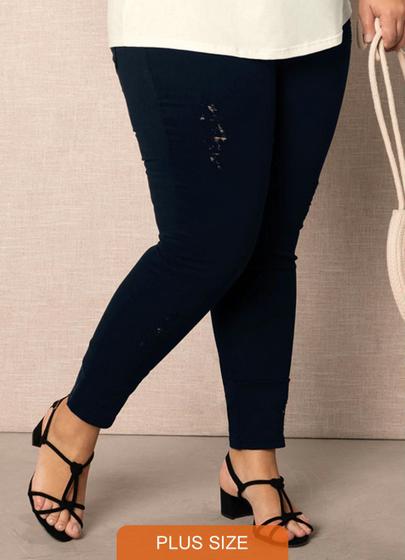 Imagem de Calça Sarja Skinny Feminina Malwee Wee Plus Size Ref. 71542