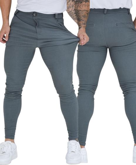 Calça Jeans CalÃ§a Bengaline Masculina Calça Social Bengaline