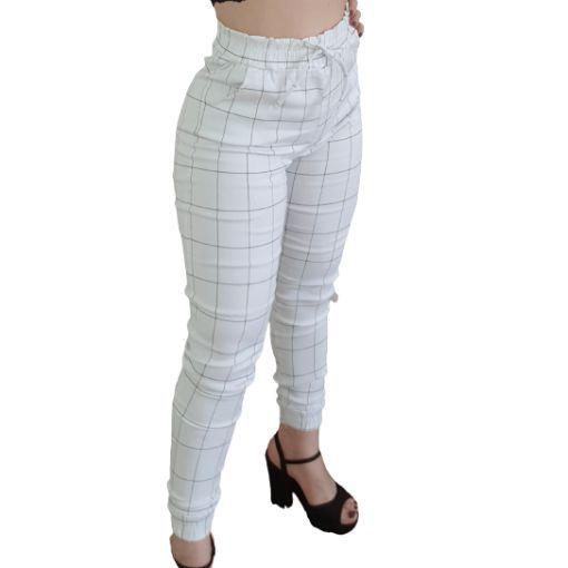 Calça Social Clochard Xadrez Quadriculada Blogueira R10 Menor preço em Calça Social Clochard Xadrez Quadriculada Blogueira R10