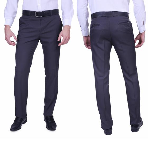 Imagem de Calça Social Masculina Poliéster Não Amassa
