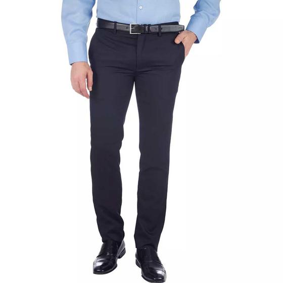 Imagem de Calça Social Oxford Original Moda Lisa Masculina