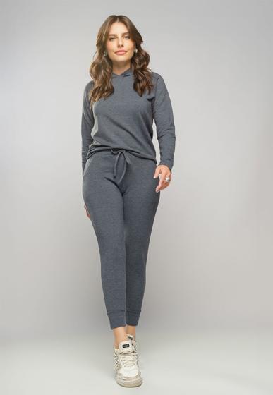 Calça Sport Comfy Jogger Moletinho Grafite Salvatore Fashion Menor preço em Calça Sport Comfy Jogger Moletinho Grafite Salvatore Fashion