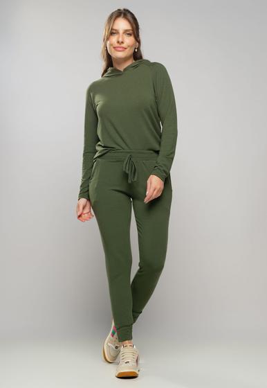 Calça Sport Comfy Jogger Moletinho Verde Salvatore Fashion Menor preço em Calça Sport Comfy Jogger Moletinho Verde Salvatore Fashion