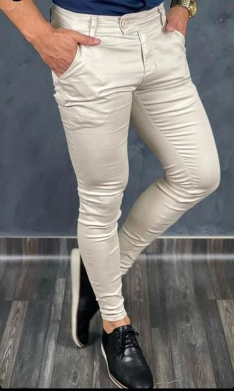 Imagem de Calça Super Skinny Masculina Elastano Lycra Linha Premium super luxo alfaiataria pronta entrega