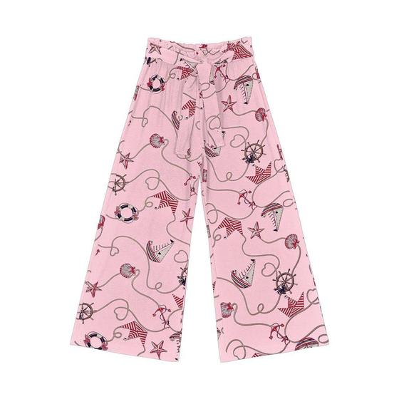 Imagem de Calça Wide Leg Infantil Rovitex Kids