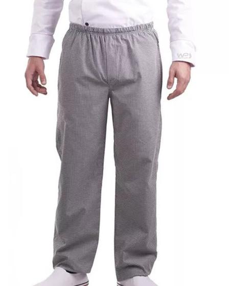 Calça Xadrez Chef Gastronomia Cozinha Restaurante Wino Uniformes