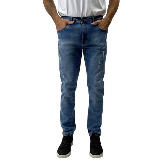 Imagem de Calça Young Style Jeans Casual Skinny Masculina