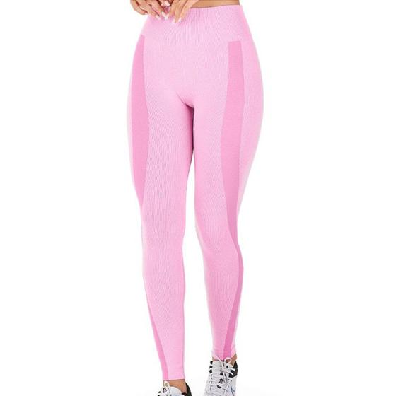 Imagem de Calca zee rucci feminina legging fitness mescla sem costura zr0601-044-1802