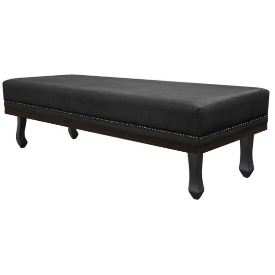 Imagem de Calçadeira King Orlando P02 195 cm para cama Box Suede - ADJ Decor