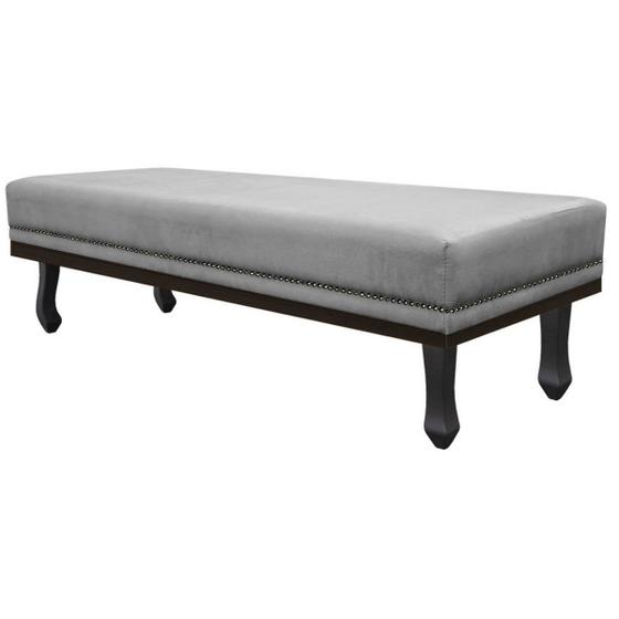 Imagem de Calçadeira King Orlando P02 195 cm para cama Box Suede - Amarena Móveis