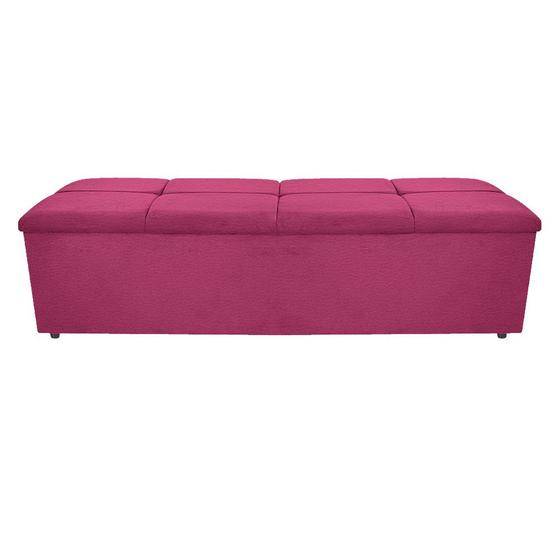 Imagem de Calçadeira Munique 195 cm King Size Corano Pink - Doce Sonho Móveis