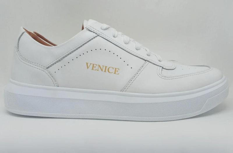 Imagem de Calçado Masculino em Couro - Venice Classic White