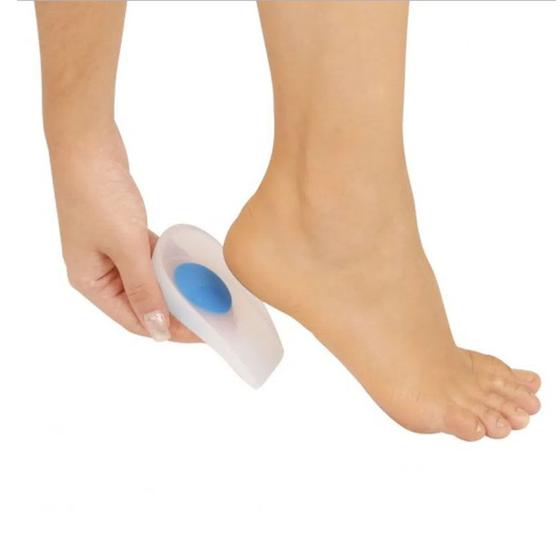 Imagem de Calcanheira Simples com Abas Par Ponto Azul Glc